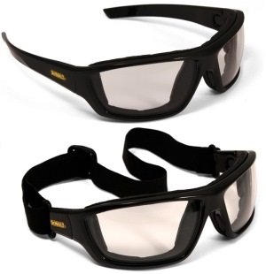 DeWalt Safety Goggles Glasses Converter Indoor/Outdoor Anti-Fog DPG83-91 DeWalt Safety Goggles Glasses Converter Indoor/Outdoor Anti-Fog Lens DPG83-91